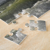 Michigan Leuchtturm mit großer Welle Puzzle (Seite)