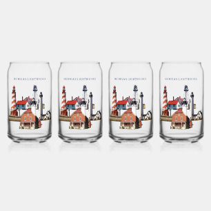 Michigan Leuchttürme können Glas