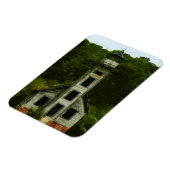 Michigan Lighthouse Abstrakt Impressionismus Magnet (Linke Seite)