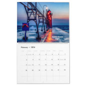Michigan Lighthouse Calendar 2025 Kalender (Feb 2026)