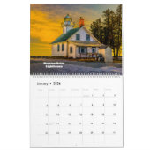 Michigan Lighthouse Calendar 2025 Kalender (Jan 2026)