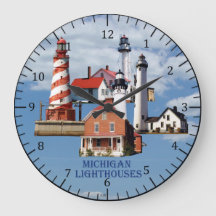 Michigan Lighthouse clock