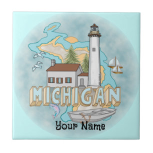 Michigan Lighthouse Fliesen