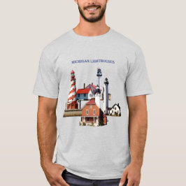 Michigan Lighthouse Shirt Light