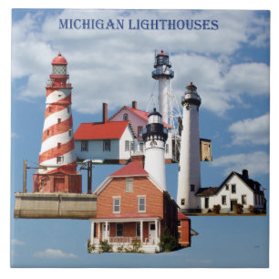 Michigan Lighthouses Fliesen