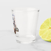 Michigan Lighthouses-Glas Schnapsglas (Rechts)