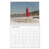 Michigan Lighthouses Kalender 2020 (Mär 2027)