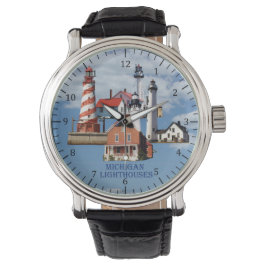 Michigan Lighthouses watch Armbanduhr