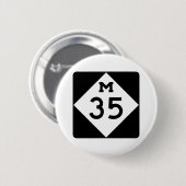 Michigan M-35 Button (Vorne & Hinten)