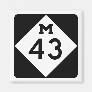 Michigan M-43 Magnet
