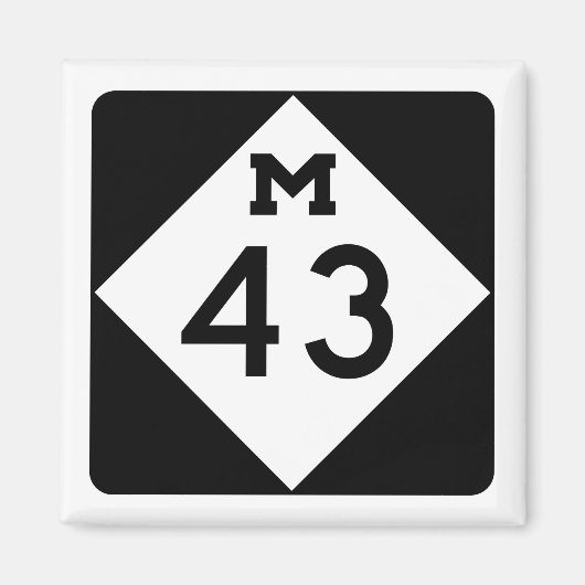 Michigan M-43 Magnet (Vorne)