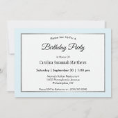 Michigan Mackinac Bridge Foto Geburtstag Einladung (Rückseite)