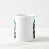 Michigan Mackinaw Bridge Kaffeetasse (Mittel)