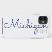 Michigan-Mädchen Case-Mate iPhone Hülle (Rückseite (Horizontal))