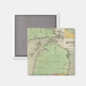 Michigan Magnet (Vorderseite/Rückseite)