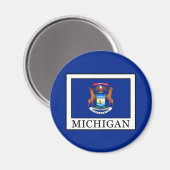 Michigan Magnet (Vorderseite/Rückseite)