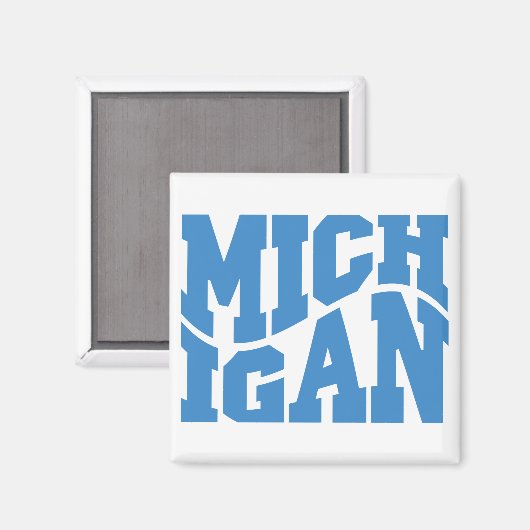 Michigan Magnet (Vorderseite/Rückseite)
