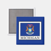 Michigan Magnet (Vorderseite/Rückseite)