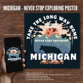 Michigan Majesty: Hören Sie nie auf zu erkunden Poster