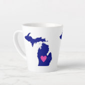 Michigan Mama News Tasse (Linke Ecke)