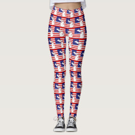 MICHIGAN MAP LEGGINGS