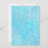 Michigan Map Rette den Dater Save The Date (Rückseite)