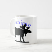 Michigan Moose Kaffeetasse (Vorderseite Links)