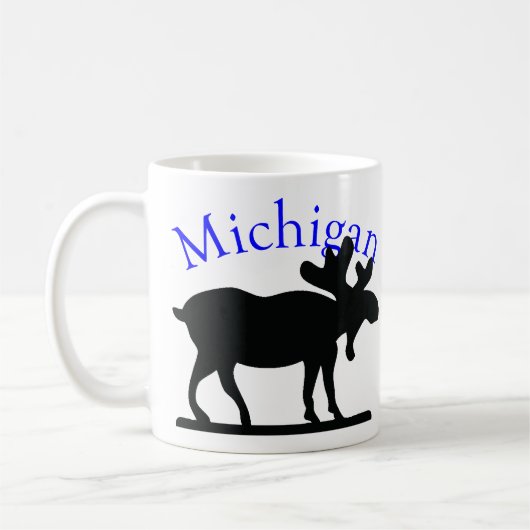 Michigan Moose Kaffeetasse (Links)