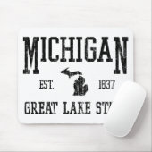 Michigan Mousepad (Mit Mouse)