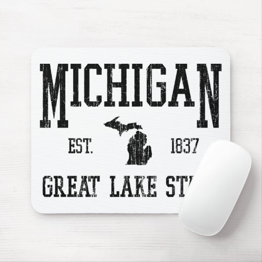 Michigan Mousepad (Mit Mouse)