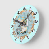 Michigan Muscheln Lighthouse Uhr (Winkel)