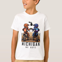 Michigan Mx Boyz Kids T - Shirt