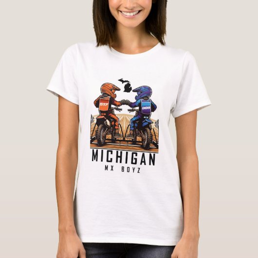Michigan Mx Boyz Womens T - Shirt (Vorderseite)
