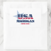 Michigan My Zuhause Staat Sticker (Tasche)