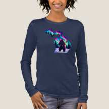 Michigan Northern Lights Bear