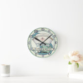 Michigan Nurse Runde Wanduhr (Zuhause)