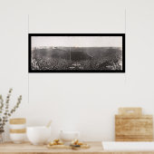 Michigan Ohio Football Foto 1927 Poster (Küche)