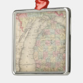 Michigan Ornament Aus Metall (Links)