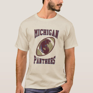 Michigan Panthers Football T-Shirt