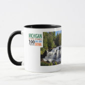 Michigan Parks Centennial - Bond Falls Tasse (Links)