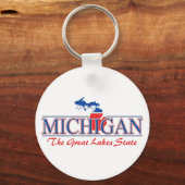 Michigan Patriotic Schlüsselanhänger (Vorderseite)