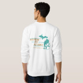 Michigan Paw Prints Men's Basic Sweatshirt (Schwarz voll)