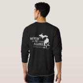 Michigan Paw Prints Men's Basic Sweatshirt (Schwarz voll)