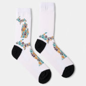 Michigan Paw Prints Premium Crew Socks Socken (Rechts)