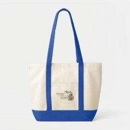 Michigan Paw Prints Tote Bag Tragetasche