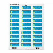 Michigan Pendant Map von Michigan Return Labels (Vorne)