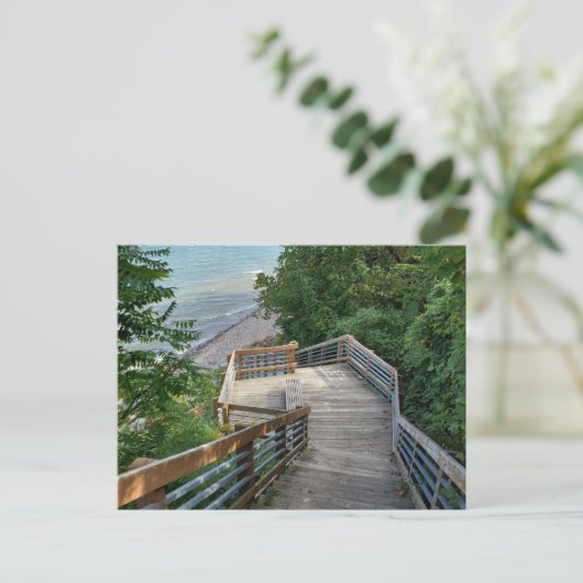 Michigan-Perspektive Postkarte (Stehend Vorderseite)