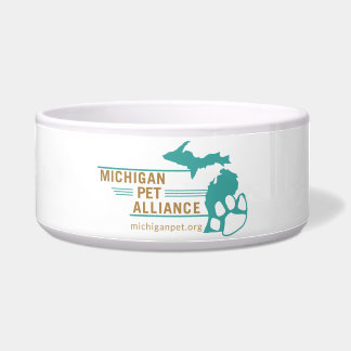 Michigan Pet Alliance Keramik Pet Bowl Napf