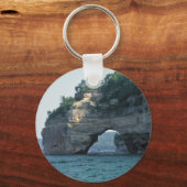 Michigan Petit Portal Geology Foto Schlüsselanhänger (Vorderseite)