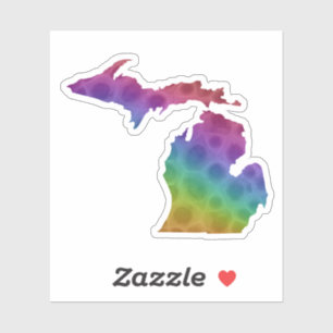 Michigan Petoskey Stein Great Lake Staat Sticker